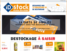 Tablet Screenshot of idstock.com